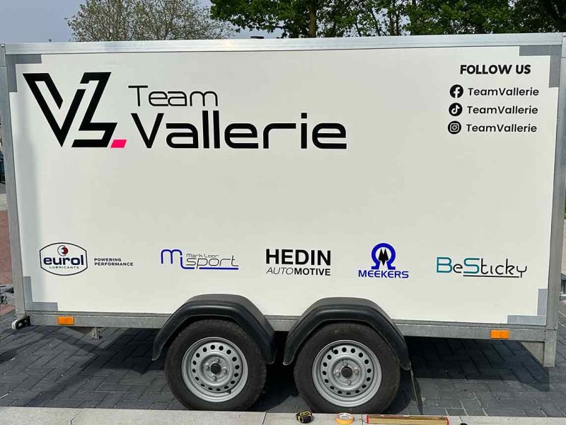 Teamvallerieaanhanger Teamvallerieaanhanger